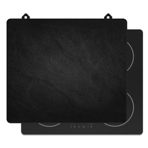 Mur de pierres noires